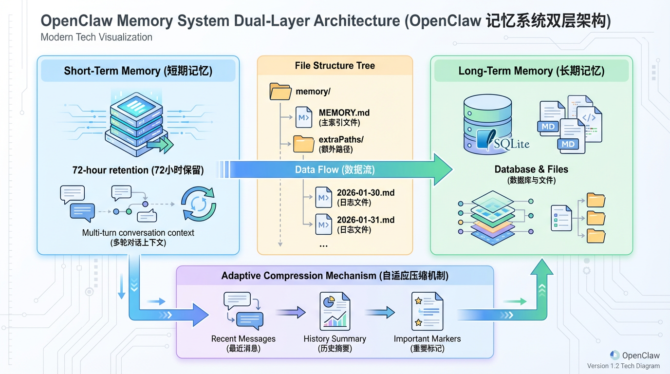 记忆系统架构图